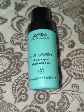 AVEDA Shampowder Dry Shampoo - Mint Green and Black